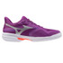 Mizuno Wave Exceed Court Womens Tennis Shoe - Dahlia/Galaxy Silver