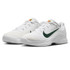 Nike Zoom Vapor 12 Premium Womens Tennis Shoe - White/Gorge Green/University Gold