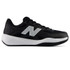 New Balance 696v7 (2E) Mens Tennis Shoe - Black