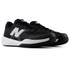 New Balance 696v7 (2E) Mens Tennis Shoe - Black