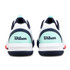 Wilson CourtGlide Mens Padel Shoe - White/Bay/Fiery Coral