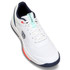 Wilson CourtGlide Mens Padel Shoe - White/Bay/Fiery Coral