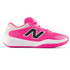 New Balance 996v6 Junior Tennis Shoe - Pink Salt/White