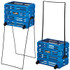 Tourna Ballport 80 Deluxe With Wheels Blue Tennis Hopper