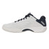 K Swiss Hypercourt Express 3 Mens Wide (2E) Tennis Shoe - Blanc de Blanc/Carbon/Baltic