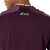 Asics Match Jacquard SS Crew - Dark Aubergine