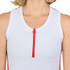 Sofibella Viva Hibiscus Racerback Tank Top - White
