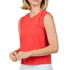 Sofibella Viva Hibiscus Sleeveless Tank Top - Hibiscus