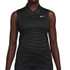 Nike Dri Fit Striped Victory Polo - Black/White