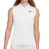 Nike Dri Fit Striped Victory Polo - White/Black
