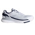adidas Crazyquick LS Mens Padel Shoe - White/Silver Metallic/Dark Blue - Final Sale