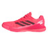 adidas Crazyquick LS Mens Padel Shoe - Solar Turbo/Black/Lucid Red