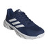 adidas Courtjam Control 3 Mens Tennis Shoe - Dark Blue/White/Dark Blue