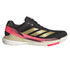 adidas Crazyquick Boost Mens Padel Shoe - Black/Gold/Solar Turbo