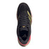 adidas Crazyquick Boost Mens Padel Shoe - Black/Gold/Solar Turbo