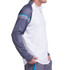 K Swiss Propel 1/4 Zip Long Sleeve Shirt - Midnight/White