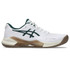 Asics Gel Challenger 14 Mens Tennis Shoe - White/Saxon Green
