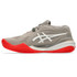 Asics Resolution X Mens Clay Tennis Shoe - Greige/Soft Oat