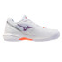Mizuno Neo Ace Womens Tennis Shoe - White/Dahlia