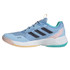 adidas Crazyflight 6 Womens Indoor Shoe - Glow Blue/Shadow Navy/Flash Aqua
