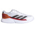 adidas Courtquick Mens Padel Shoe - White/Orange