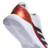 adidas Courtquick Mens Padel Shoe - White/Orange