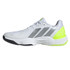 adidas Court 2 Mens Pickleball Shoe - White/Grey/Lucid Lemon
