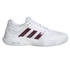 adidas Sole Match Control 2 Mens Tennis Shoe - White/Maroon/Grey