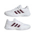 adidas Sole Match Control 2 Mens Tennis Shoe - White/Maroon/Grey