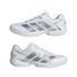 adidas Adizero Ubersonic 5 Mens Tennis Shoe - White/Tech Grey/Maroon
