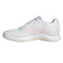 adidas Avacourt 3 Womens Tennis Shoe - White/Distilled Pink/Maroon