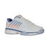 K Swiss Hypercourt Express 2 WIDE (2E) Mens Tennis Shoe - Lucent White/Infinity/Scarlet Ibis - 4