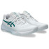 Asics Gel Resolution X Womens Tennis Shoe - White/Pitch Green - 4
