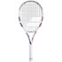 Babolat Boost Drive White/Blue Tennis Racquet (Prestrung) - 2