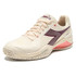 Diadora Blushield Torneo 3 AG Womens Tennis Shoe - Whisper White/Maroon/Desert Flower - 3