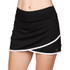 Sofibella UV Staples 14 inch Skirt - Black