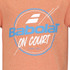 Babolat Boys Exercise Graphic Tee - Vibrant Orange Heather - 4