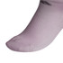 adidas Athletic Cushioned Women's 6 Pack No Show Sock - Preloved Fig Puple/Clear Onix Grey/White - 4