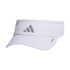 adidas Superlite 3 Womens Visor - White/Silver Metallic