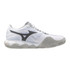 Mizuno Wave Enforce Tour 2 Womens Tennis Shoe - White/Silver - 3