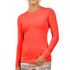 Sofibella UV Colors Long Sleeve Top - Berry Red