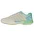 K Swiss Express Light Womens Pickleball Shoe - Egret/Patina Green - 3