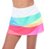 Lucky in Love Essentials Girls Mesh Scallop Skirt - Rainbow