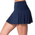 Lucky in Love Team Pleated Skirt - Navy - 2