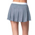 Lucky in Love Novelty Ace Mesh Pleated Skirt - Midnight
