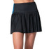 Lucky in Love Stripe It Up Rib Pleated Skirt - Black