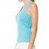Lucky in Love Core V Neck Tank - Ocean - 2