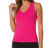 Lucky in Love Core V Neck Tank - Spark Pink