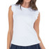 Lucky in Love Essentials Bring It On Rib Tank Top - White