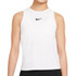 Nike Court Girls Dri Fit Victory Tank - White/Black